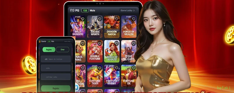 Slots online da betaki com jackpots progressivos